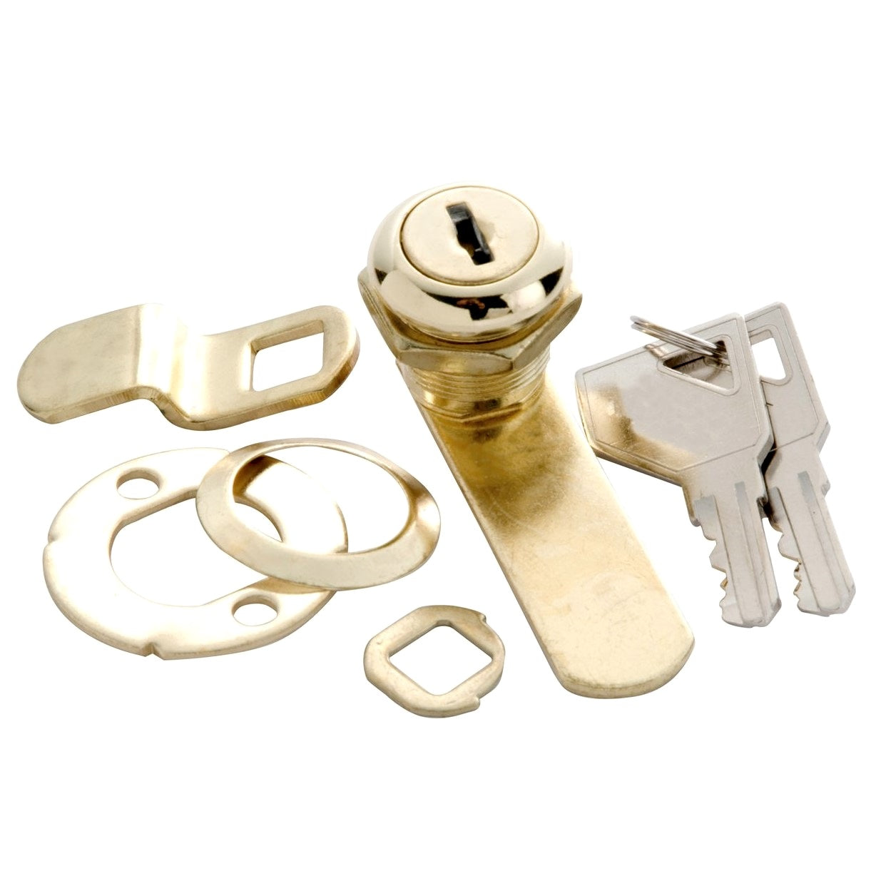 Hickory Hardware Cabinet 5/8" Keyed Cam Lock 1/4" Max Thickness 1258