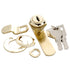 Hickory Hardware Cabinet 5/8" Keyed Cam Lock 1/4" Max Thickness 1258