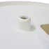Rev-A-Shelf 3401-24-11 White 24" Polymer Kidney Lazy Susan Replacement Shelf
