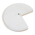 Rev-A-Shelf 3401-24-11 White 24" Polymer Kidney Lazy Susan Replacement Shelf