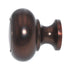 10 Pack Style Selections Designer Bronze Gilt Etched Round 1 1/4" Knob 40911