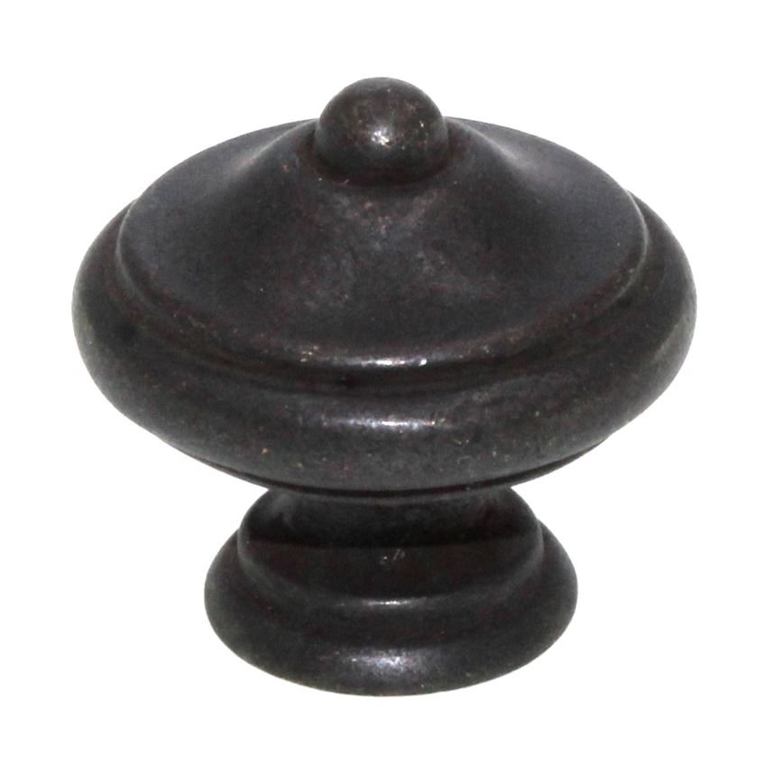 10 Pack Keeler Windover Antique 1 1/4" French Country Cabinet Knobs P7341-WOA