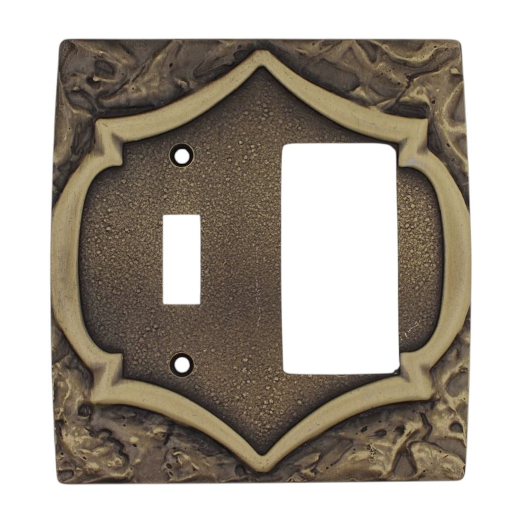 Amerock Monterey Wall Plate Switch/Rocker GFI Plate Antique English 6284H-AE