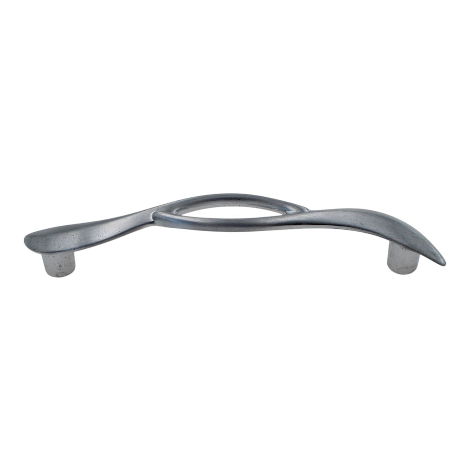 Amerock Vintage Brushed Chrome 3 1/2"cc Decorative Cabinet Handle A392-26D