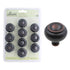 Amerock Allison 1 1/4" Rope Cabinet Knob Oil-Rubbed Bronze 10 Pack AL-785