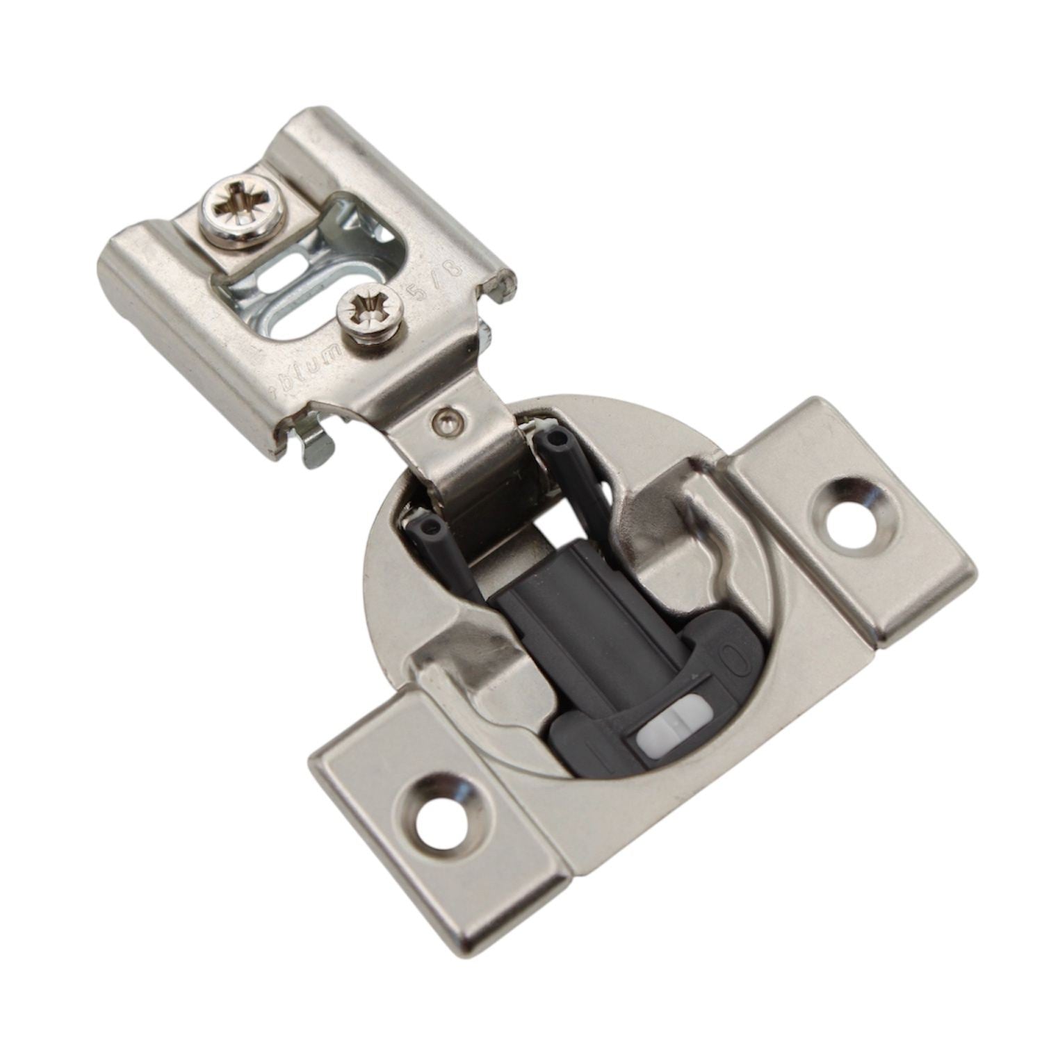 Blum Soft Close Compact 38N Euro Concealed Hinge 5/8" Overlay Screw-On
