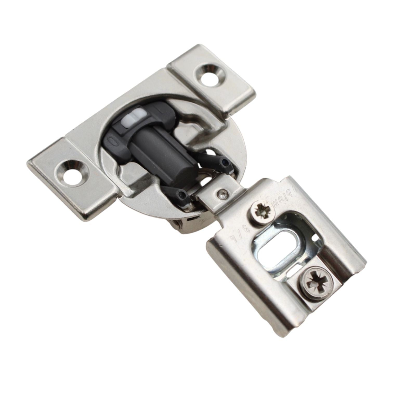 Blum Soft Close Compact 38N Euro Concealed Hinge 3/4" Overlay Screw-On