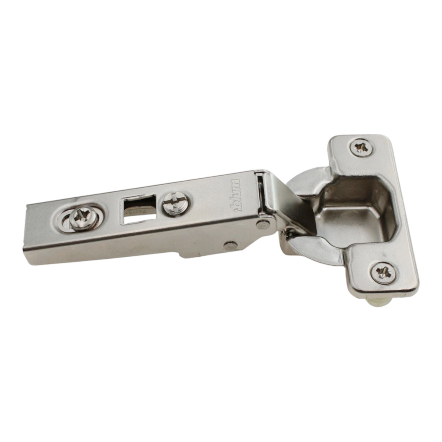 Blum Clip Top Straight Arm Overlay Cabinet Hinge 107 Deg. Press-In B075T1580
