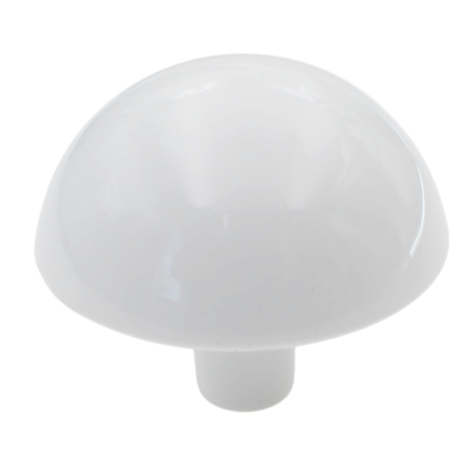 Vintage Amerock Forges White 1-9/16" Round Cabinet Knob B309-A-W