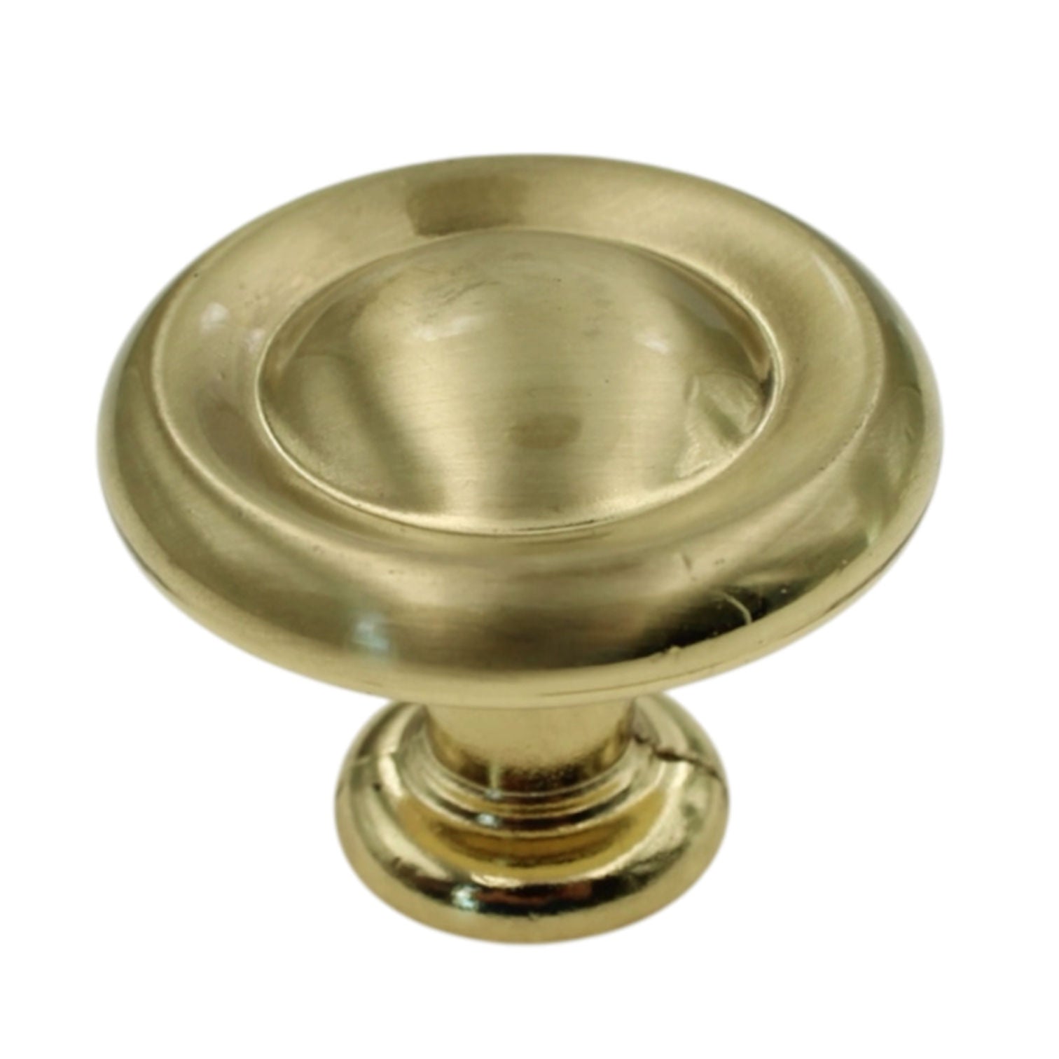 Amerock BP1386-O74 Sterlling Brass 1 1/4" Cabinet Knob Pulls Hint Of Heritage