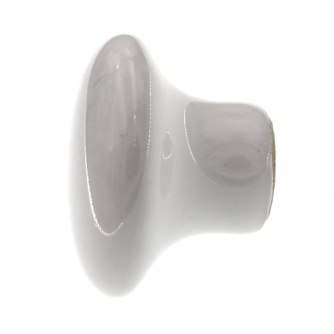 Amerock Allison White 1 1/4 inch Round Cabinet Knob BP1920W