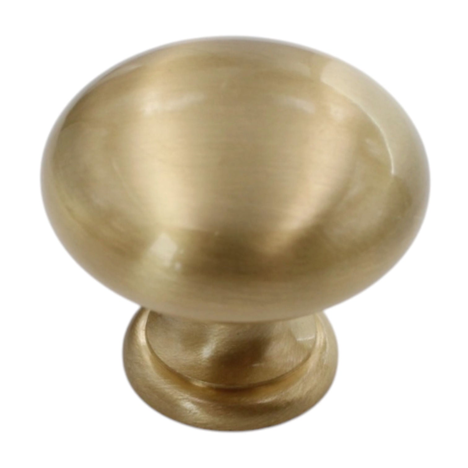 Amerock Brass Classics Brushed Brass Solid Brass 1 1/4" Cabinet Knob BP1950-BRB