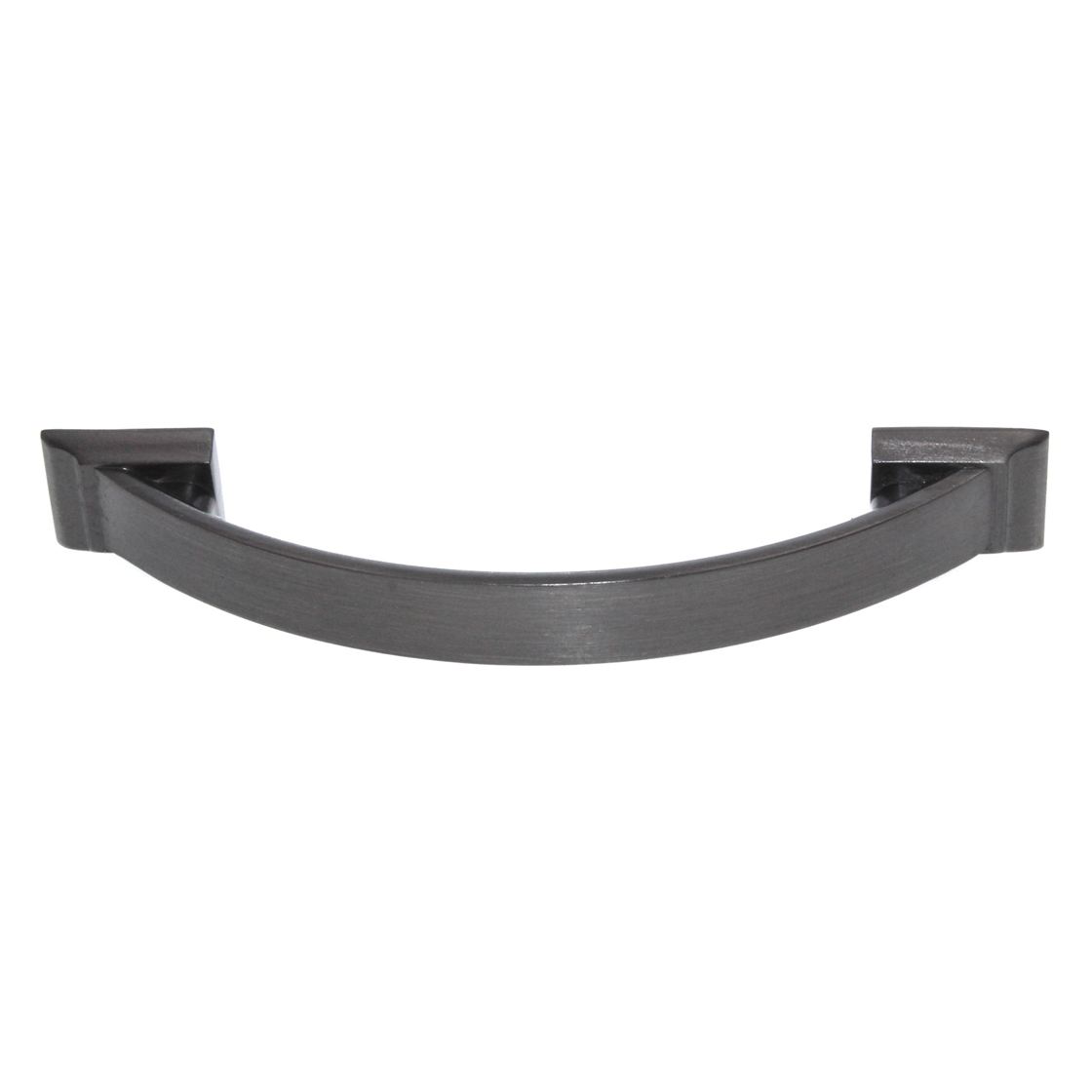 Amerock Candler 3 3/4" (96mm) Ctr Cabinet Arch Pull Gunmetal BP29355GM