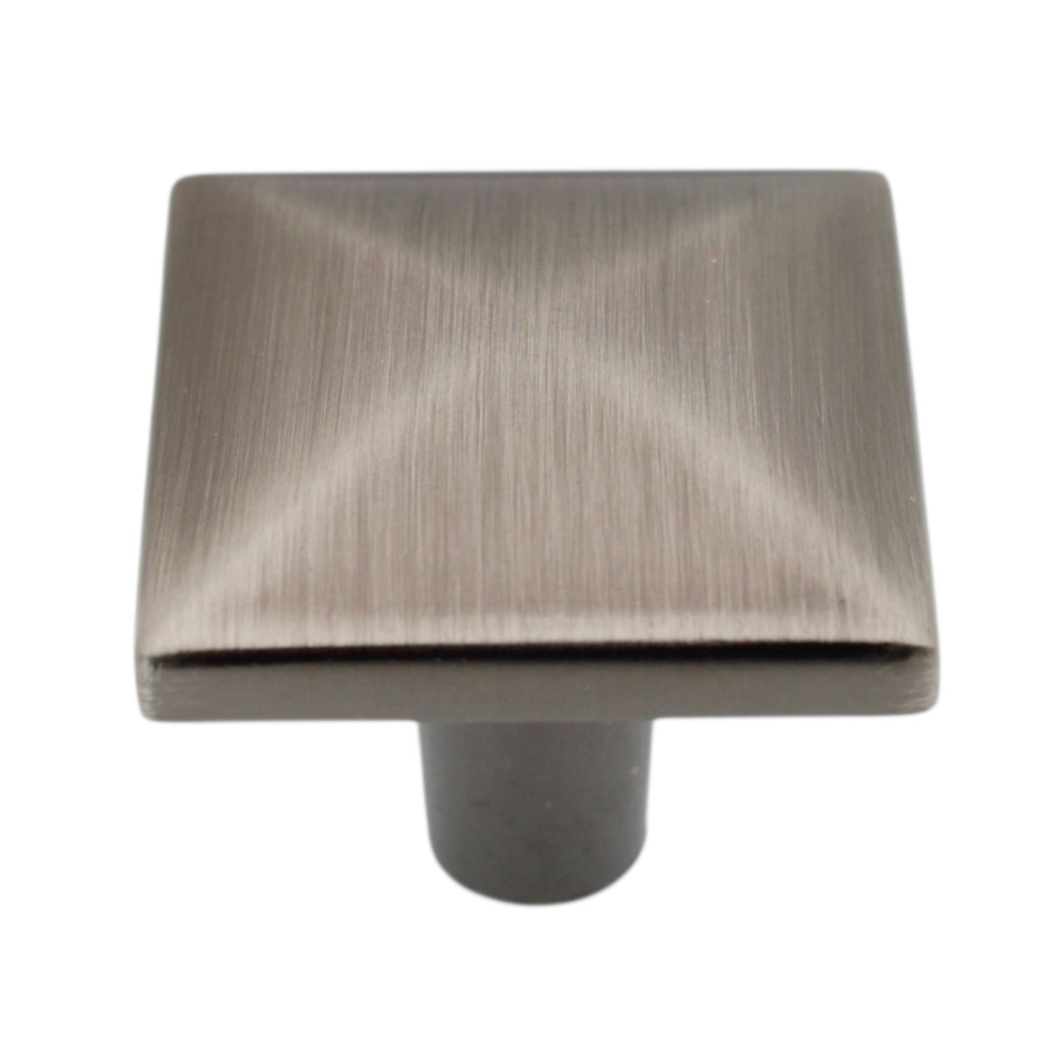 Amerock Extensity Antique Silver 1 1/8" Square Cabinet Knob BP29370AS