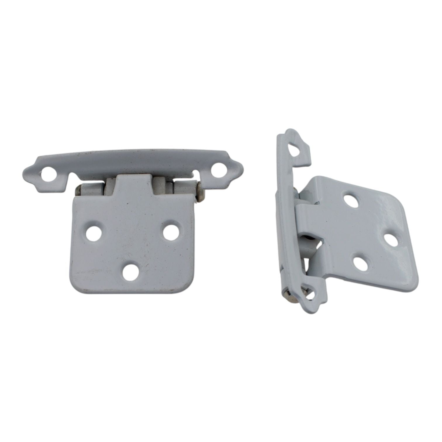 Amerock White Hinges Variable Overlay Self-Closing BP3429-W Set of 2