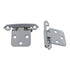 Amerock White Hinges Variable Overlay Self-Closing BP3429-W Set of 2