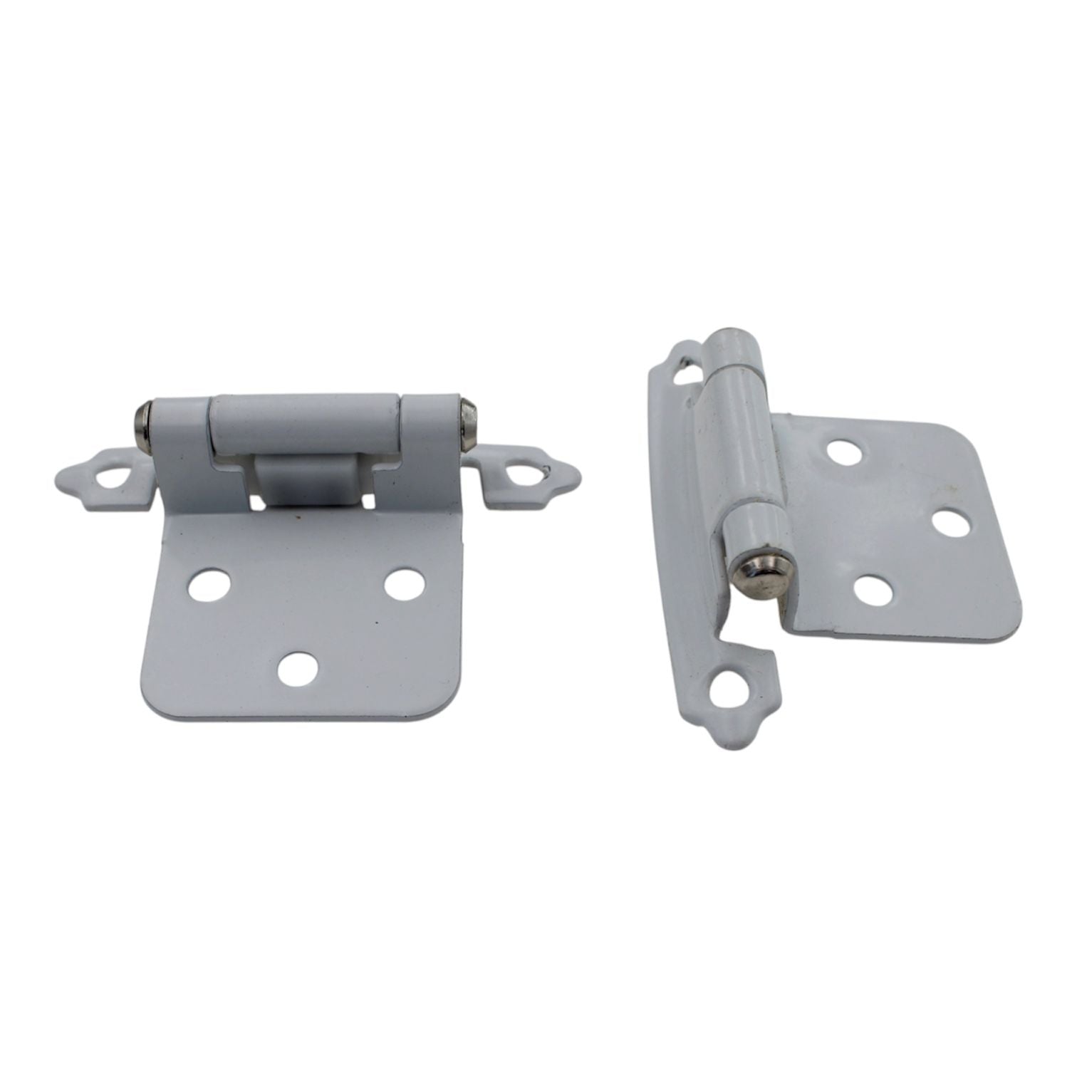 Amerock White Hinges Variable Overlay Self-Closing BP3429-W Set of 2