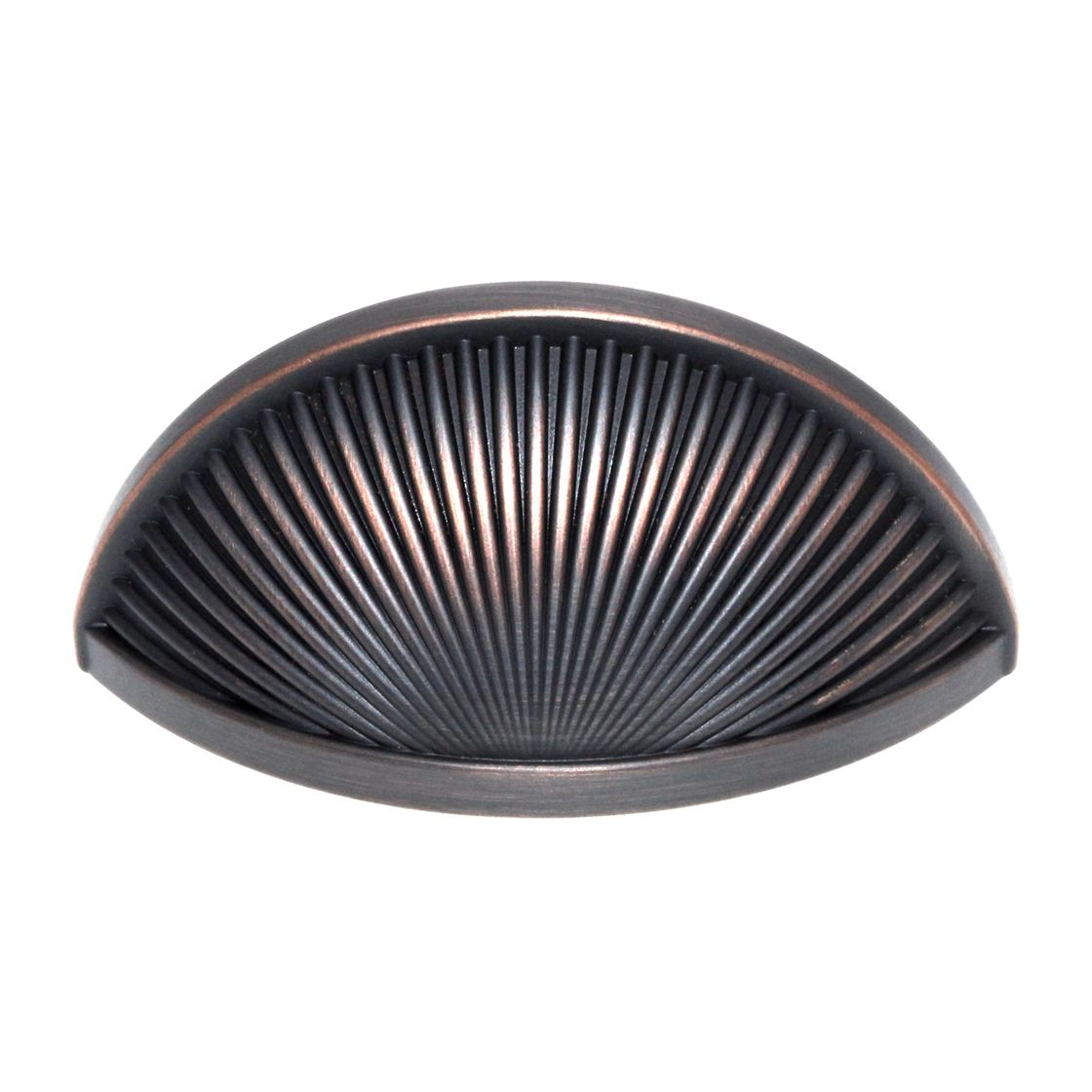 Amerock Sea Grass 3" Ctr Drawer Cup Pull Oil-Rubbed Bronze BP36615ORB