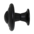 Amerock Everyday Heritage Flat Black 1 3/16" Round Cabinet Knob BP53002-FB