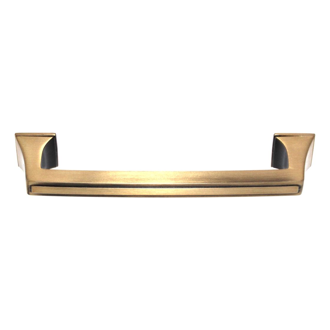 Amerock Mulholland 5 1/16" (128mm) Ctr Cabinet Arch Pull Gilded Bronze BP53529GB
