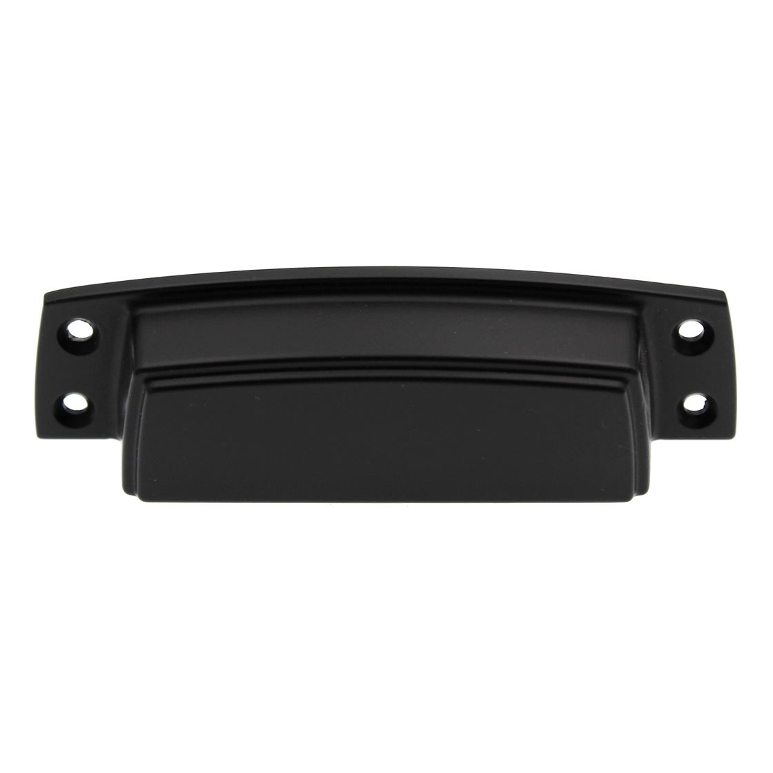 Amerock Highland Ridge 3 1/2" Ctr Drawer Cup Pull Black Bronze BP55318BBR