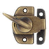 Amerock Window 2 5/8" Sash Lock in Antique English, Spring Action BP7045-AE