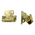 Amerock Polished Brass Full Wrap Hinges 1/2" Overlay Self-Closing BP7542-3