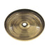 Amerock Polished Brass Traditional Round Cabinet Knob Backplate BP7603