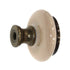 Amerock Royal Burnished Brass, Almond 1 1/4" Cabinet Knob Pull BP76246-ALB