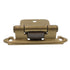 Amerock Reverse Bevel Burnished Brass Self-Closing Overlay Hinge BP7630-BB