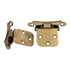 Pair Amerock Burnished Brass Variable Overlay Hinges Self-Closing BP7929-BB