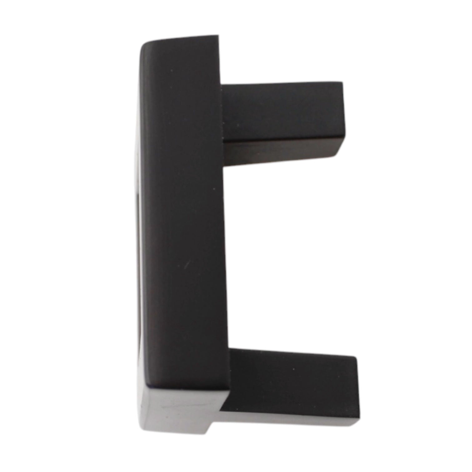 Richelieu 8033 Knob 1 5/8" Square 1 1/2" Hole Centers Brushed Oil-Rubbed Bronze