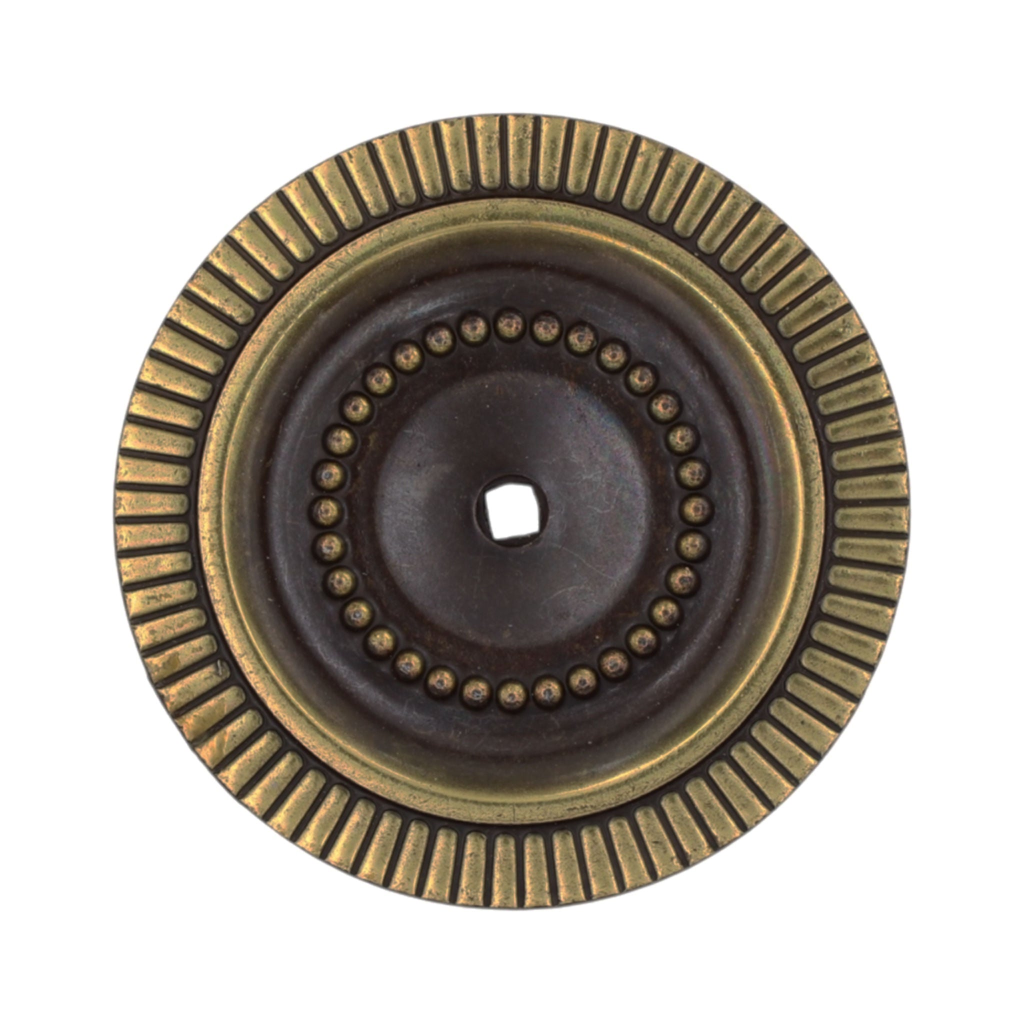 Amerock Furniture Trim Antique English 2 7/8" Cabinet Knob Backplate BP805-AE