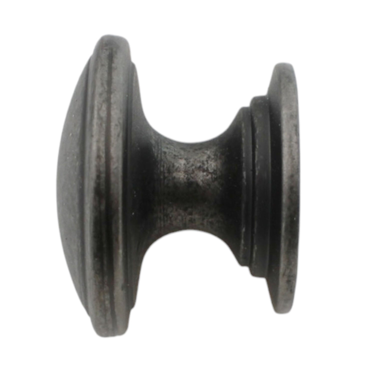 Richelieu 8098 Cabinet Knob 1 1/4" Round With 1" Base Pewter