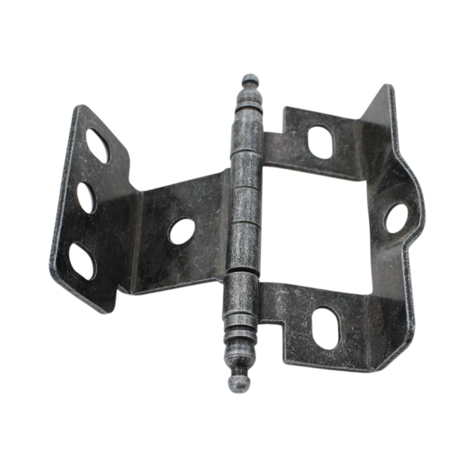 Richelieu BP83175907 Full Inset Hinge Pair 3/4" Wrap Minaret Tip Wrought Iron