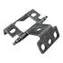 Richelieu BP83175907 Full Inset Hinge Pair 3/4" Wrap Minaret Tip Wrought Iron