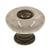 Amerock BP856-OM Oatmeal 1" Cabinet Knob Pull with Antique Brass Base, Stem