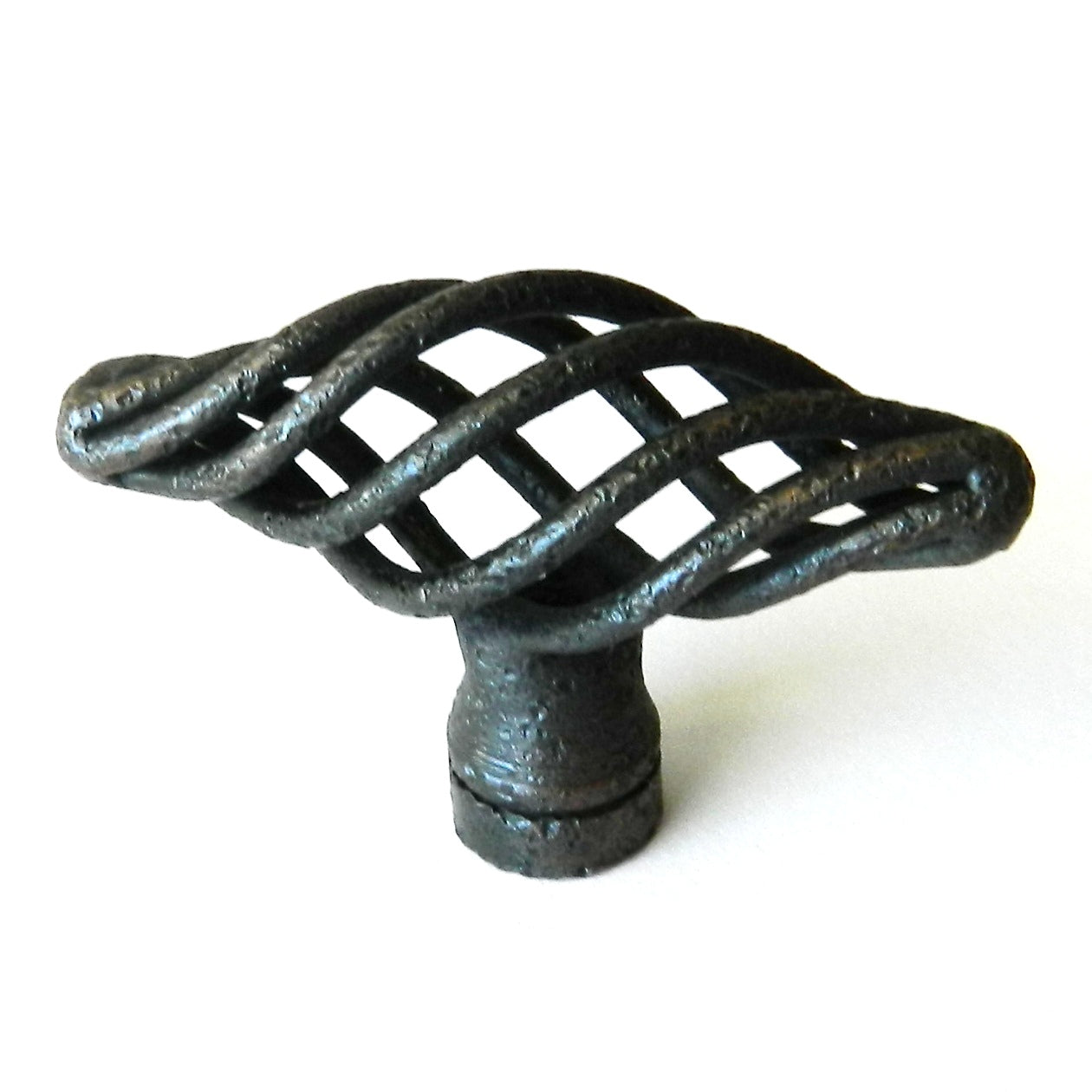 Better Home Products C019ORB Oil-Rubbed Bronze Cabinet Birdcage Knob, 2" x 3/4"
