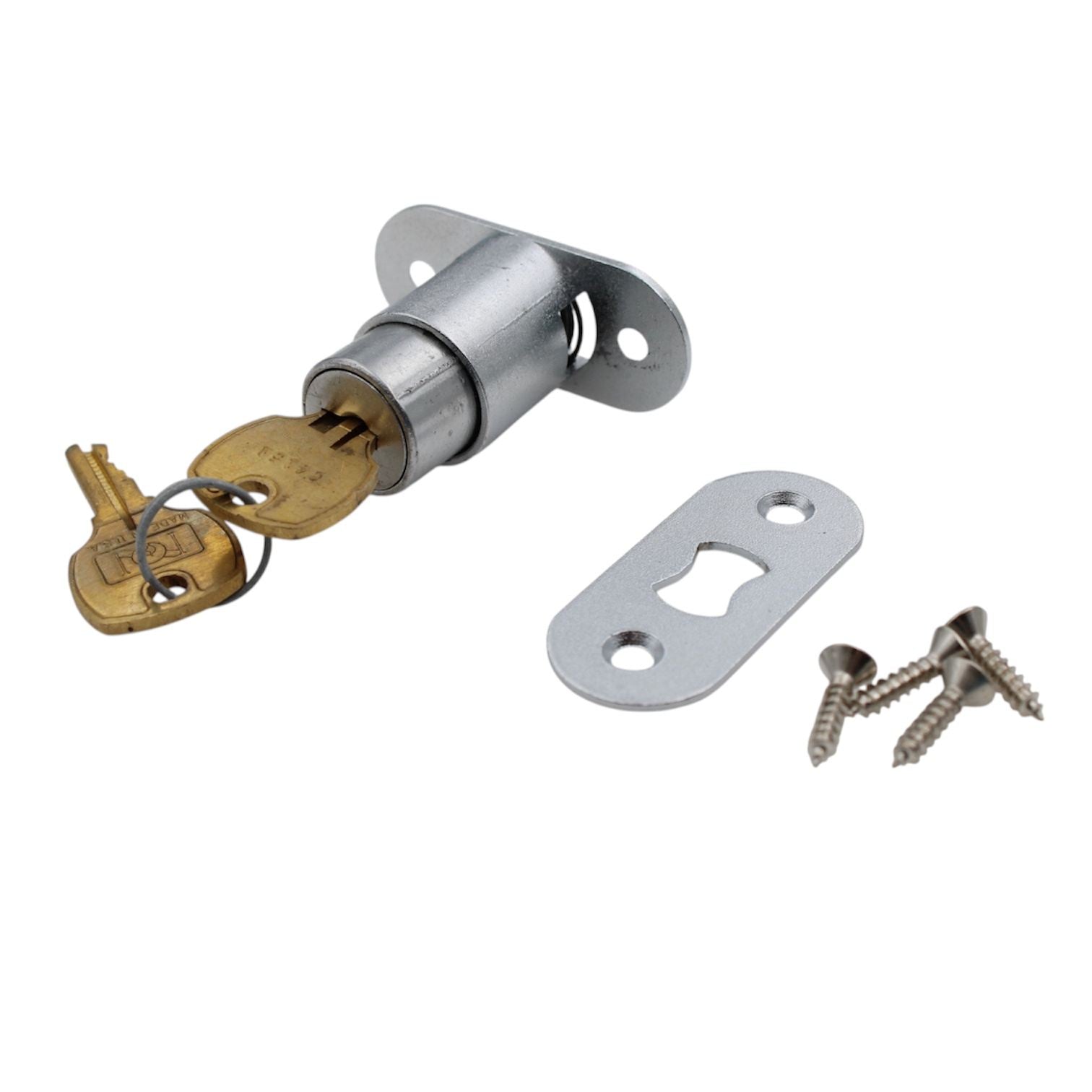 CompX National Sliding Door Lock Disc Tumbler 7/8" Keyed C415A Stock Locks C8042