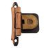 Single Demountable Cabinet Hinge Variable Overlay Antique Copper CM7760-AC