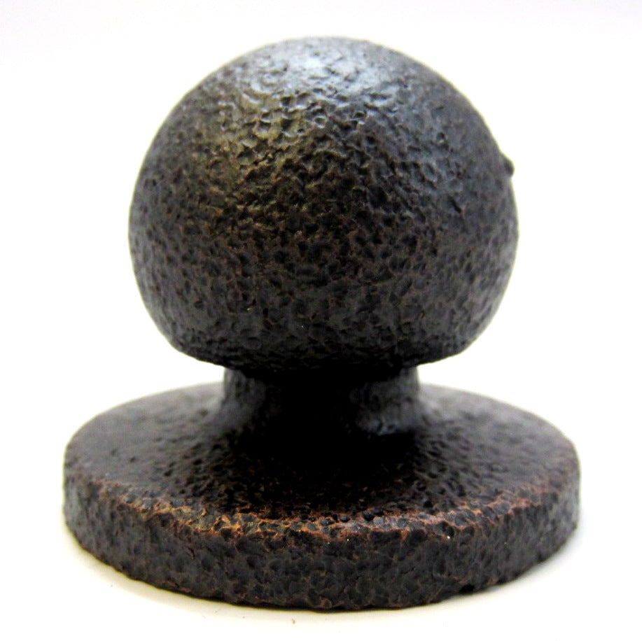 Ancient Treasures H707ORB Oil-Rubbed Bronze Rustic Hammered Cabinet Knob, 1 1/4"