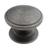 Pride Industrial 1-1/4 inch Round Cabinet Knob Distressed Pewter K80980-BNMDL