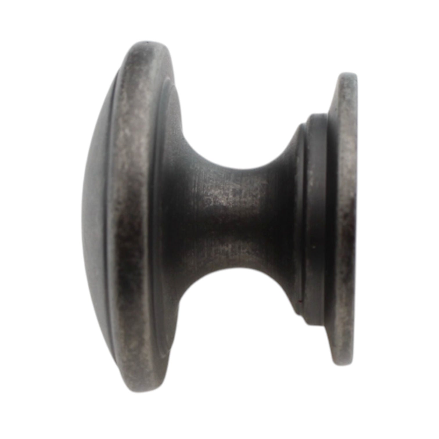 Pride Industrial 1-1/4 inch Round Cabinet Knob Distressed Pewter K80980-BNMDL
