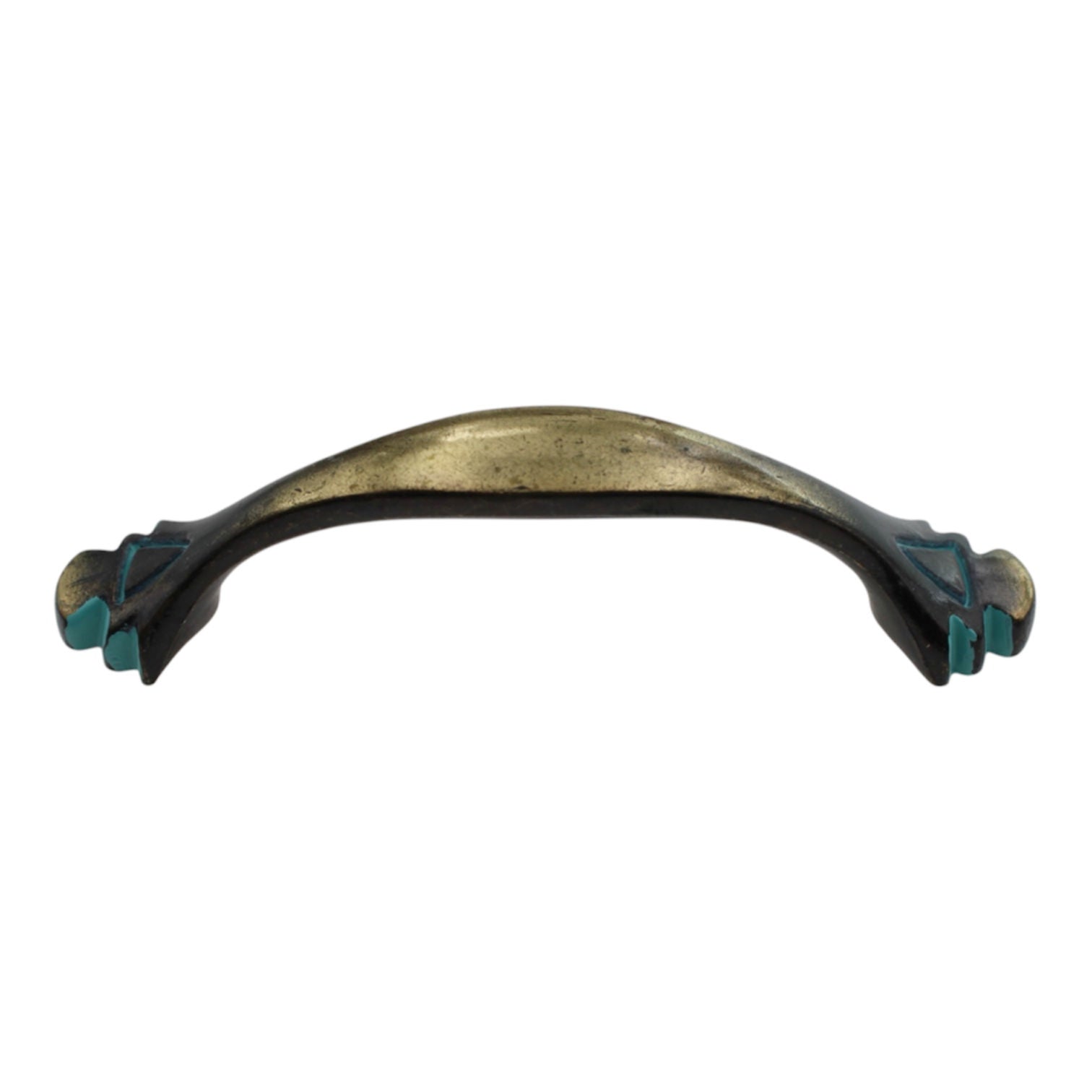 Liberty Southwest Cabinet Pull Antique Brass Verde Gris 3" CTC P40056-AB