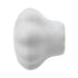 Belwith Hickory Hardware English Cozy White Ceramic Scalloped 1 1/4" Knob P623-W