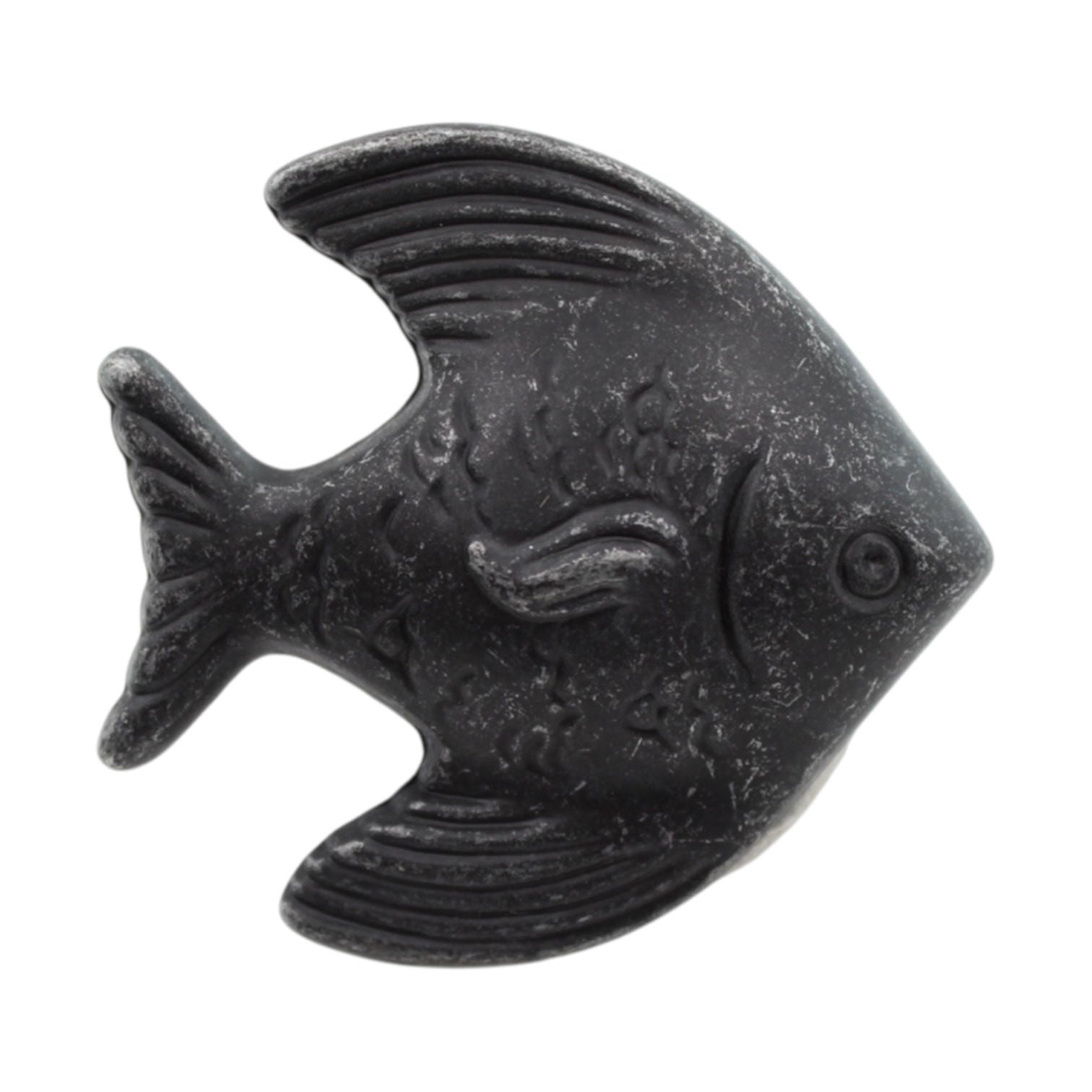 Hickory Hardware South Seas Vibra Pewter Round Angel Fish 1 3/8" Cabinet Knob PA0115-VP