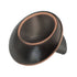 10 Pack Hickory Hardware Metropolis 1 1/4" Oil Rubbed Bronze Highlighted Round Cabinet Knob PA0212-OBH