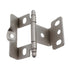 Amerock Champagne Full Inset Hinge 3/4" Door Full Wrap Ball Tip PK3175TB-CP