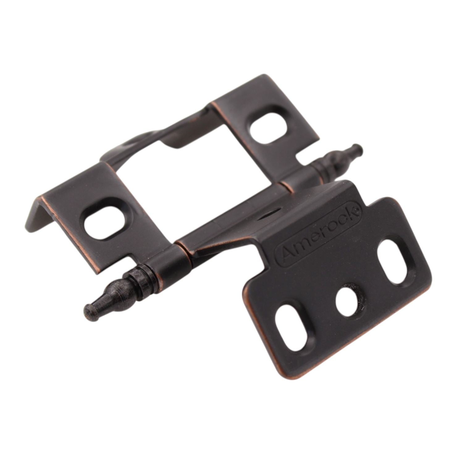 Amerock 3/4" Full Inset Wrap Hinge Oil-Rubbed Bronze Minaret Tip PK3175TMORB