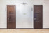 Aged Bronze Metal 4 inch Flush House Address Numbers, Bold Readable Font